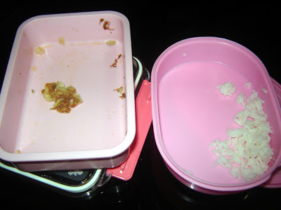 kids' empty lunchbox
